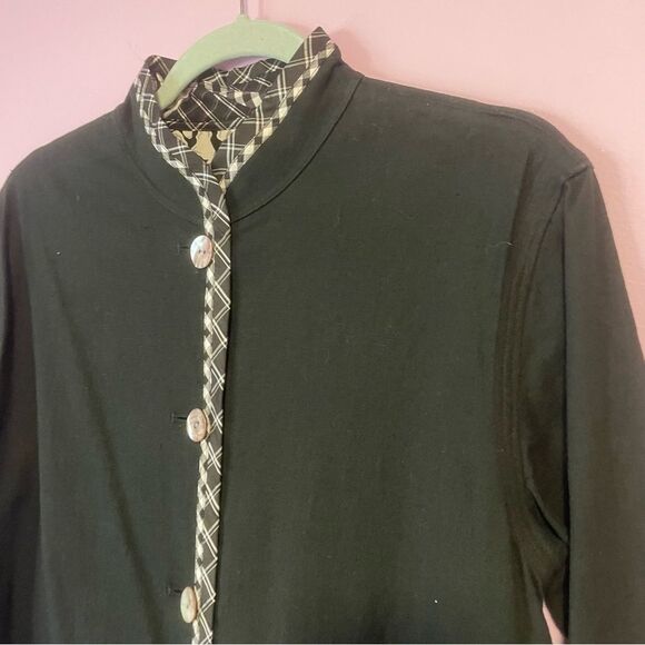 Koos of Course QVC S Reversible Jacket Linen Silk - Picture 3 of 14